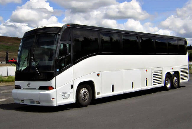 56 passenger charter bus